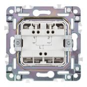 Выключатель жалюзи 10А SK-V12Gr серый SK-V15-0-10-K03 SKANDY IEK