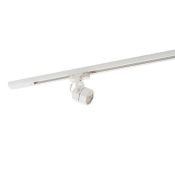 Трековый светильник однофазный  40W SOLID DK6004-WH под лампу GU10 IP20 на шинопровод белый