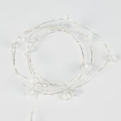 гирлянда фигурная Бусины мини Белый UL-00008621 ULD-S1900-020-STB-2AA WHITE IP20 BEADS MINI IP20  1.9м.