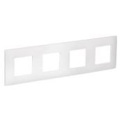 Рамка пластик 4 поста IEK SKANDY SK-M42-K01 SK-F04W арктический белый