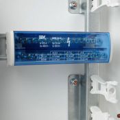 Шины на DIN-рейку в корпусе (кросс-модуль) ШНК 2х15 L+PEN YND10-2-15-125 IEK