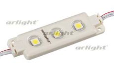 Светодиодный модуль герм. 3led Белый 5050smd 12V линейный 020603 ARL-LM5050-3 Светодиодный модуль герм. 3led Белый 5050smd 12V линейный 020603 ARL-LM5050-3