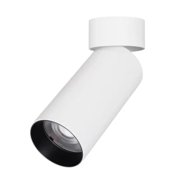 Накладной светильник  12W Белый дневной 049921 SP-GABI-SURFACE-FLAP-R60-12W 36deg 220V IP40 откидной поворотный цилиндр белый