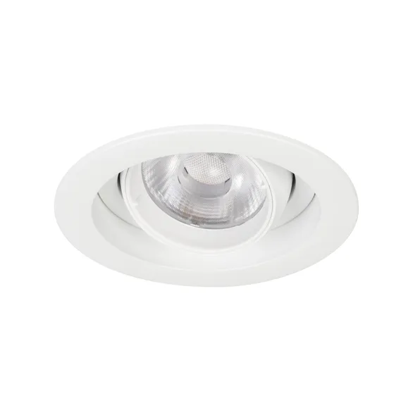 Встраиваемый светильник  12W Белый дневной 057758 MS-VORTEX-BUILT-R90 (WH-WH, 40 deg, 230V) IP20 поворотный круглый белый