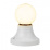 лампа декоративная светодиодная шар D45 Теплый белый 1W 405-626 Для белт-лайта