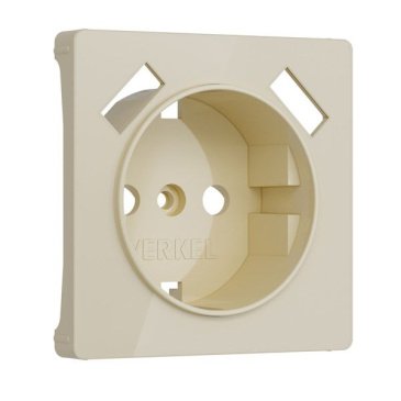 Накладка для розетки с USB  WERKEL W1179543 айвори акрил