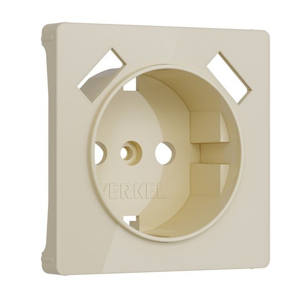 Накладка для розетки с USB  WERKEL W1179543 айвори акрил