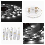 Светодиодная лента Белый дневной 5050 12V  7.2W/m 30Led/метр 00-149 Стандарт 10мм IP20 Светодиодная лента Белый дневной 5050 12V  7.2W/m 30Led/метр 00-149 Стандарт 10мм IP20