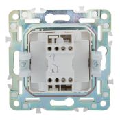 Выключатель встраиваемый одноклавишный IEK SKANDY SK-V10-0-10-K03 SK-V01Gr серый