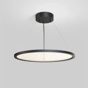 Подвесной светильник  35W Белый -MIX DENKIRS VEIL DK6617-BK 230V с ПДУ круглый черный