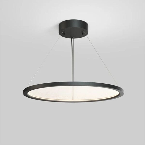 Подвесной светильник  35W Белый -MIX DENKIRS VEIL DK6617-BK 230V с ПДУ круглый черный