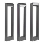 светильник  6W Белый теплый 029436(1) LGD-PATH-FRAME-ROTARY-H650-6W 220V IP65 двухсторонний прямоугольный стационарный серый