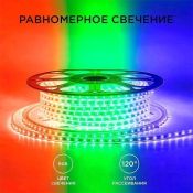 Светодиодная лента RGB 5060 220V 12W/m 60Led/метр герм 17-48 Стандарт IP65