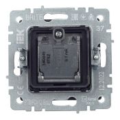 Розетка встраиваемая комбинированная IEK BRITE BR-AF20-O-K37 РТВ/РСп12-Бр TV+SAT шампань