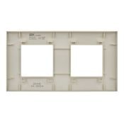 Рамка пластик 2 поста IEK SKANDY SK-M22-K10 SK-F01B бежевый