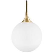 Люстра подвесная Lightstar без лампы 813032 GLOBO 1х40W E14 белый/золото