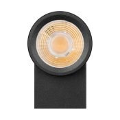 Накладной светильник   9W Белый теплый 038153(1) LGD-RAY-WALL-R65-9W 220V цилиндр серый