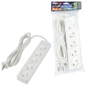 удлинитель без заземления Uniel UL-00009990 S-CU5-3 WHITE 5м Ultra