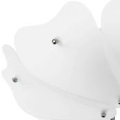 Люстра накладная Lightstar без лампы Lobo 804020 6х40W G9 круглая матовое стекло