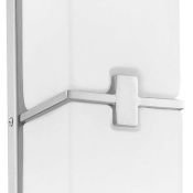 Накладной светильник -бра Lightstar без лампы 805620 QUBICA 2х40W E14 220V IP20 никель/белый