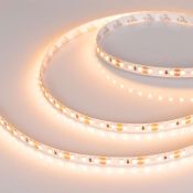 Светодиодная лента Белый теплый 2835 12V  9.6W/m 120Led/метр 012335(2) RT-A120-8mm 2700K LUX