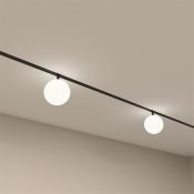 Трековый светильник однофазный   5W Белый-MIX SMART MOON DK8051-BK IP20 на шинопровод управляемый черный