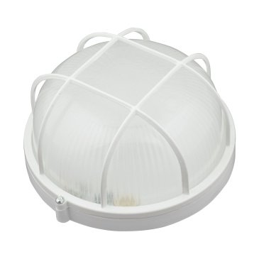 светильник  12W Белый дневной UL-00012048 ULW-K22B 220V IP54 круглый с решеткой накладной белый
