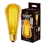 лампа ретро накаливания Vintage форма конус 60W UL-00000482 IL-V-ST64-60/GOLDEN/E27 VW02 диммируемая