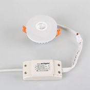 Встраиваемый светильник   6W Белый дневной  020811  LTD-80R-Opal-Roll 2x3W 220V IP40 круглый белый