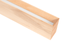 светильник  30W Белый теплый WOODEN W85-YASOL-125  220V IP20 прямоугольный подвесной оливковый  ясень