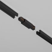 Коннектор с вводом питания для однофазного трека TRA001CB-11B Unity прямой черный