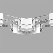 Соединитель для однофазного шинопровода SMART ONE TR2026-WH угловой белый
