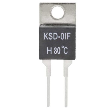 термостат термостат KSD-01F/JUC-31F 80С  Норм. замкнутый 2,5А