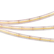 Светодиодная лента Белый теплый CSP 24V 11.5W/m 544Led/метр  герм (экструзия) 031909(2) COB-PS-X544-10mm 3000K IP67