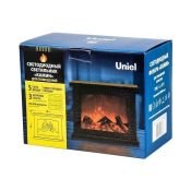 фигурка  светодиодная КАМИН UL-00011316 ULD-L2821-005-DNC-RED BLACK FIREPLACE
