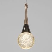 Подвесной светильник   5W Белый теплый BayerLux «Легия» 220V IP20 фигурный черный/золото