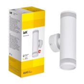 Накладной светильник без лампы IEK LIGHTING 4009 LT-UBB0-4009-GU10-2-K01 2хGU10 цилиндр белый