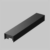 Короб для блока питания Elasity TRA160BDR-B чёрный