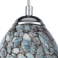 Подвесной светильник без лампы Lightstar 799014 ERBAREO 1x40W E27 фигурный хром/голубой