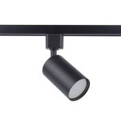 Трековый светильник однофазный под лампу GU10 UBL-Q324 BLACK на шинопровод черный UL-00012466 Volpe