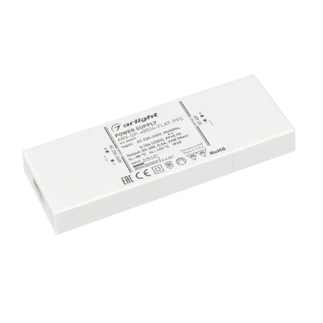 Блок питания (AC-DC) 48V   24W 052079 ARV-SP-48024-FLAT-PFC пластик