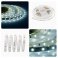 Светодиодная лента Белый холодный 2835 12V  4.8W/m 60led/метр 00-02 8mm IP20