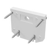 Торцевая заглушка для демпферного шинопровода Exility TRA034D-EC-422W белая