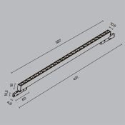 Трековый светильник 20W Белый теплый TR193-1-20W2.7K-M-B Точки / Points Levity 2700К чёрный