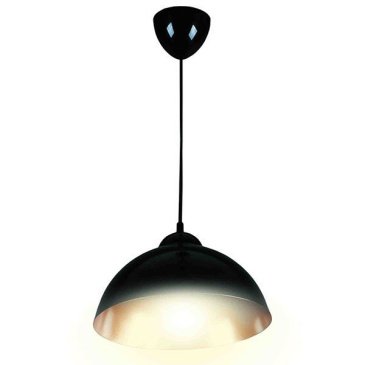 Подвесной светильник без лампы 14-47 1x40W E27 "Пэрсо" фигурный черный