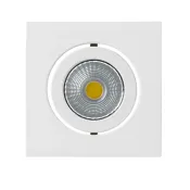 светильник   5W Белый дневной 020758  LTM-S50x50WH 25deg 220V квадратный встраиваемый белый