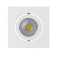 светильник   5W Белый дневной 020758  LTM-S50x50WH 25deg 220V квадратный встраиваемый белый