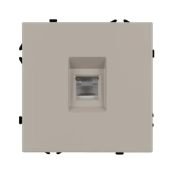 Розетка встраиваемая компьютерная RJ45 кат.6 Arlight 059438 SCT-NOBE-MPC1-SFPL-CA кашемир