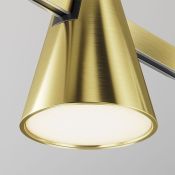 светодиодный светильник  4W Белый теплый Keila Flarity 120 deg 24V латунь TR146-1-5W3K-BS