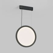 Подвесной светильник  25W Белый -MIX DENKIRS VEIL DK6605-BK 230V с ПДУ круглый черный
